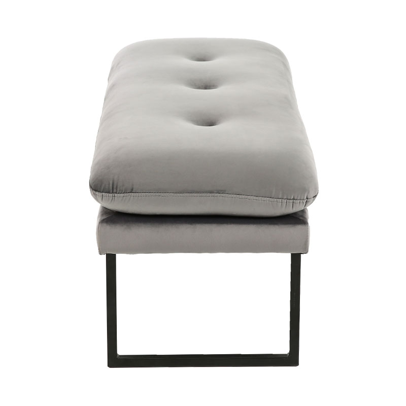 Flanellgraue Design-Stoffbank