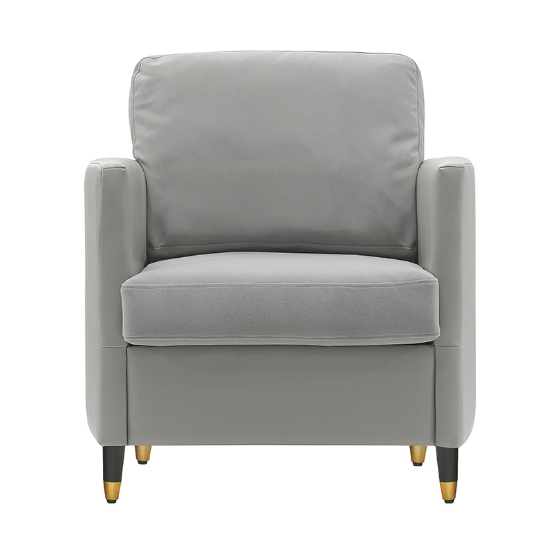 Einfaches Patchwork-Ledersofa
